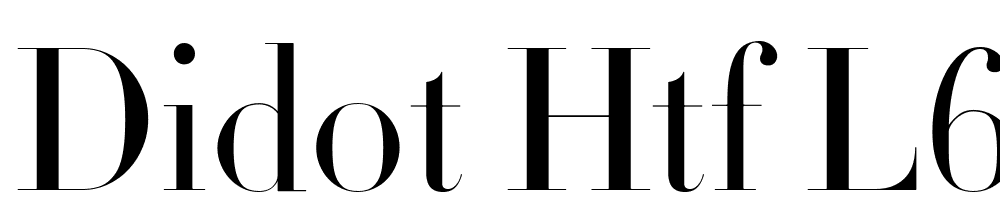 Didot-HTF-L64-Light font family download free