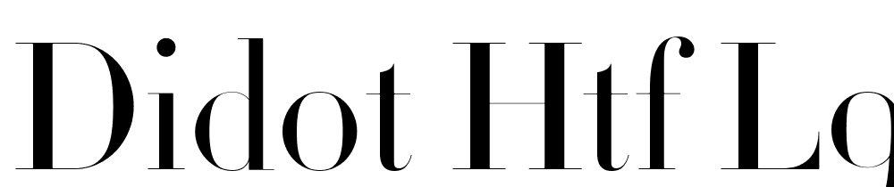 Didot-HTF-L96-Light font family download free