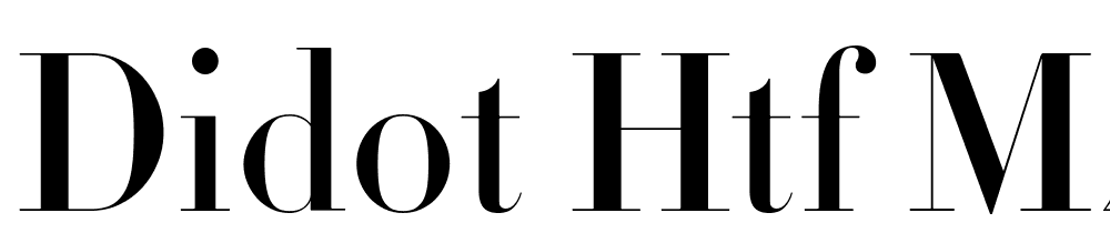 Didot-HTF-M42-Medium font family download free