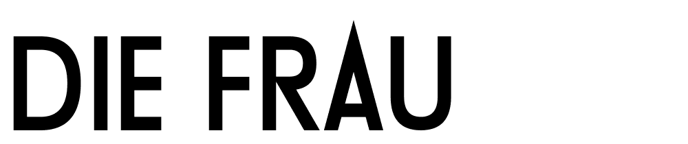 die-frau font family download free