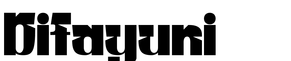 difayuni font family download free