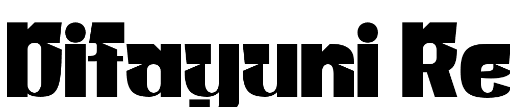 difayuni-Regular font family download free