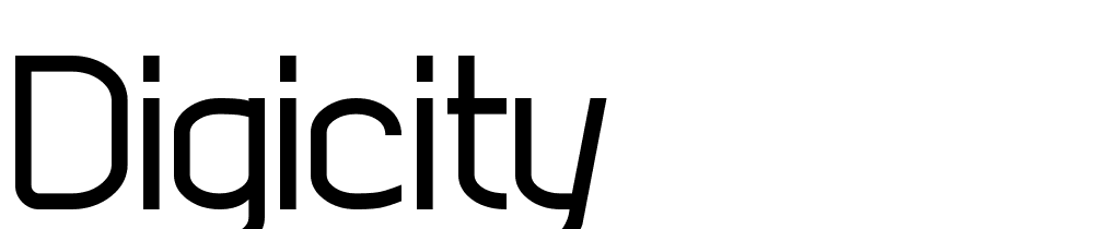 digicity font family download free