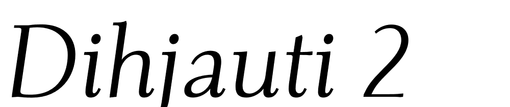 dihjauti-2 font family download free