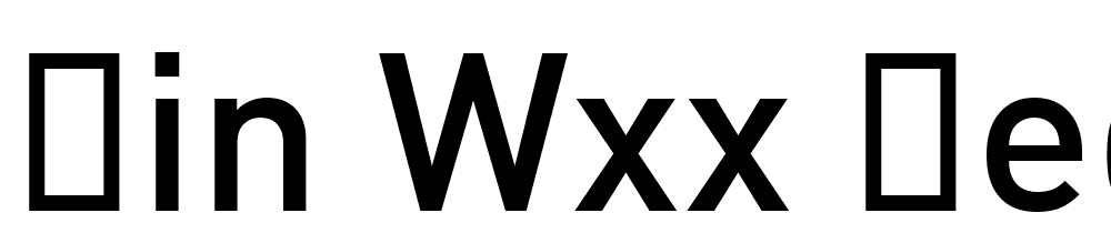 DIN-WXX-Medium font family download free