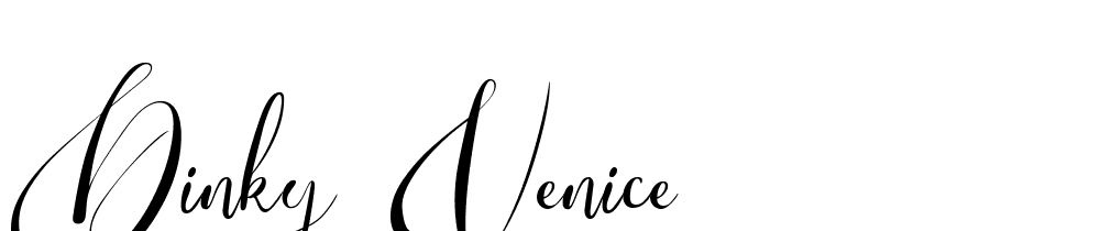 Dinky Venice font family download free