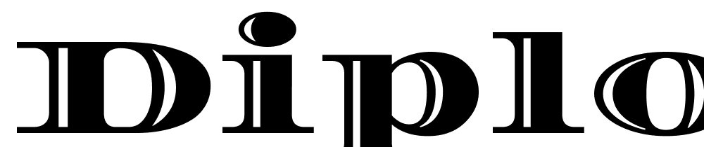 DIPLOMATA font family download free