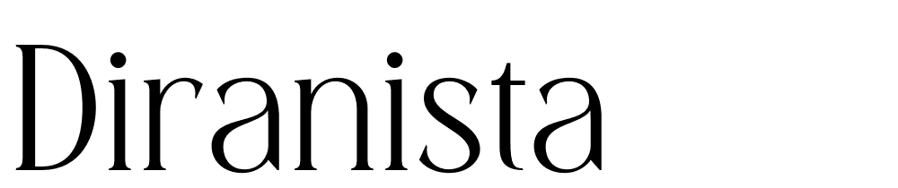 Diranista font family download free