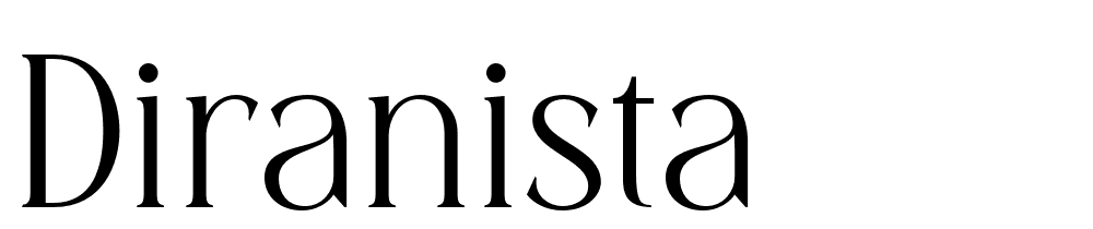 diranista font family download free