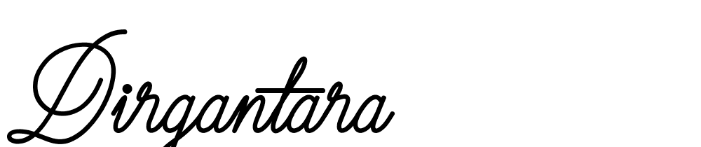 Dirgantara font family download free