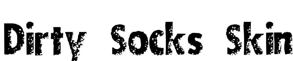 DIRTY-SOCKS-SKINNY font family download free