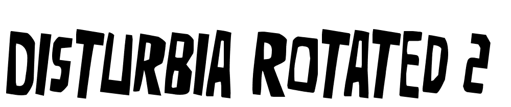 Disturbia-Rotated-2 font family download free