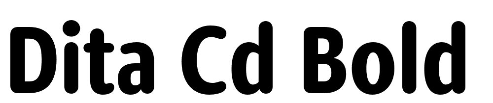 Dita-Cd-Bold font family download free