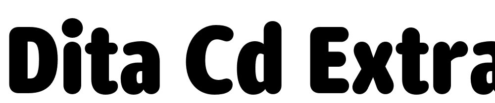 Dita-Cd-Extrabold font family download free