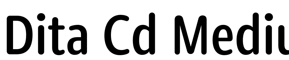 Dita-Cd-Medium font family download free