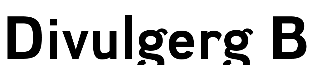 DivulgeRg-Bold font family download free