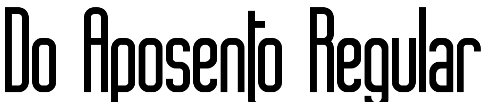 DO-Aposento-Regular font family download free