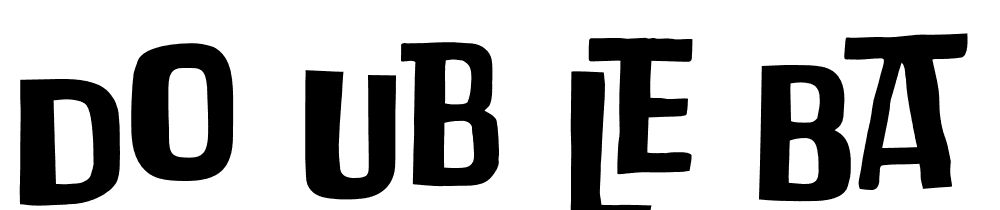 Do Ub Le Ba Ss font family download free