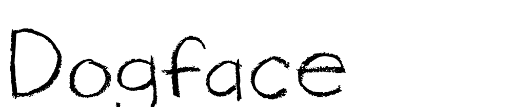 dogface font family download free