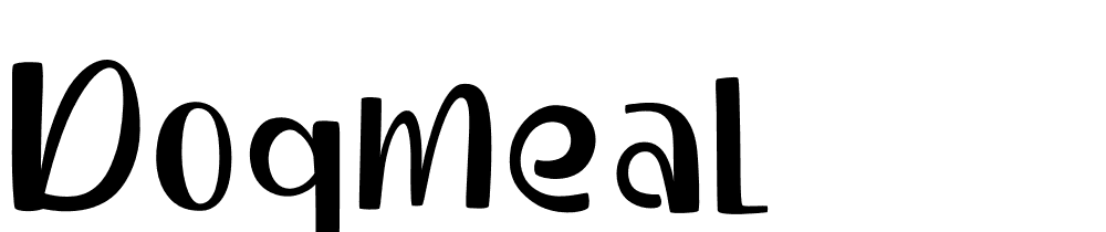 Dogmeal font family download free