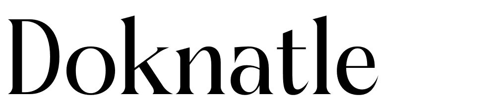 doknatle font family download free