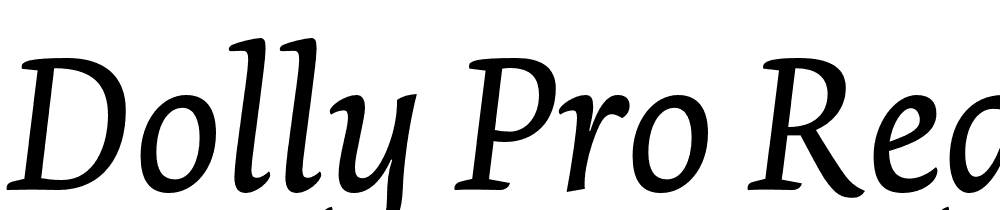 Dolly-Pro-Reg-It font family download free