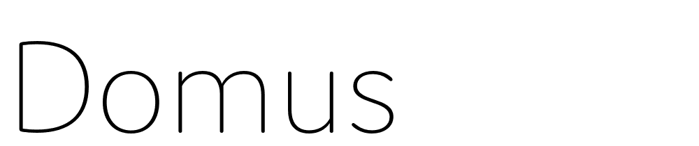 Domus font family download free