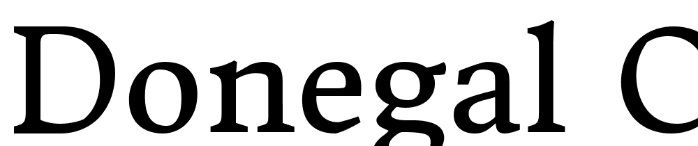 Donegal-One font family download free