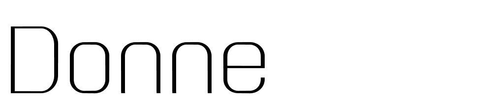 donne font family download free