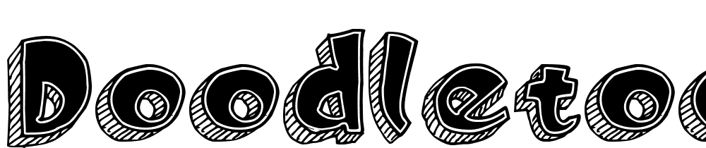 doodletoon font family download free