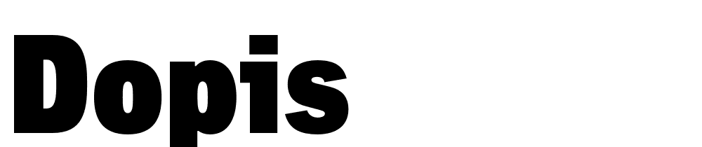 Dopis font family download free