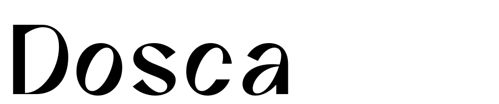 dosca font family download free