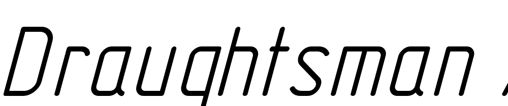 draughtsman-a font family download free