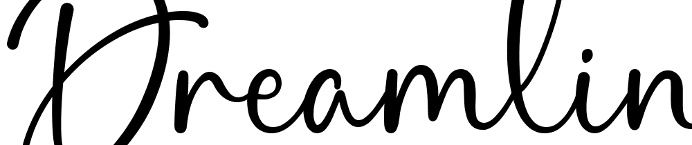 Dreamline font family download free