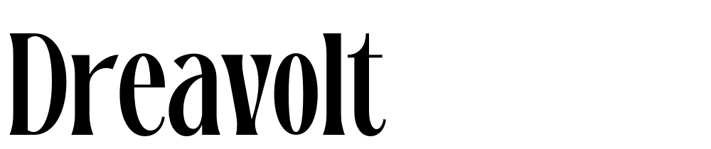 dreavolt font family download free