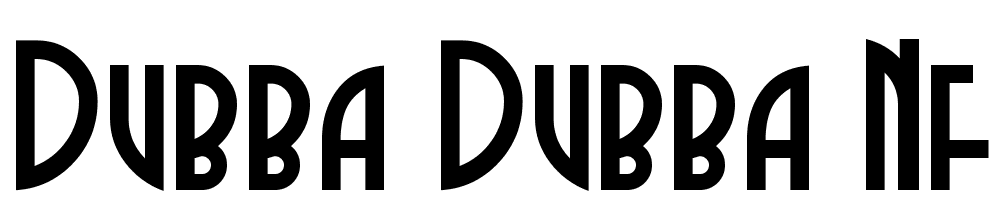 dubba-dubba-nf font family download free