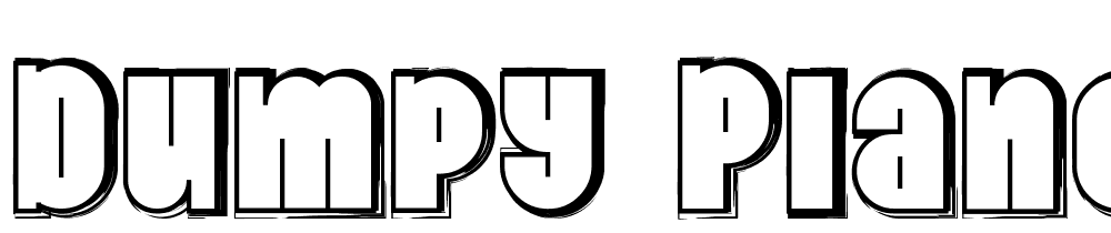 Dumpy-Planet-Demo-Outline font family download free