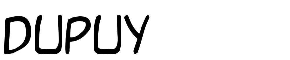 Dupuy font family download free