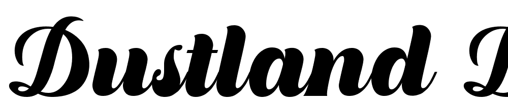 Dustland-DEMO font family download free