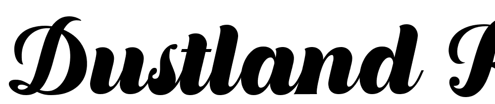 Dustland-Regular font family download free