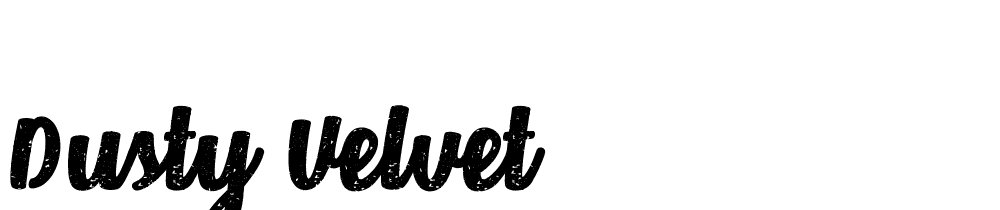 Dusty Velvet font family download free