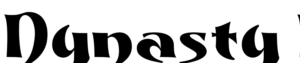 Dynasty-Fantasy-Demo-Black font family download free