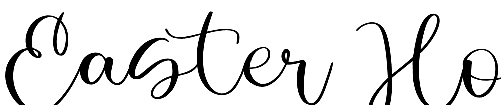 easter-hopes-script font family download free