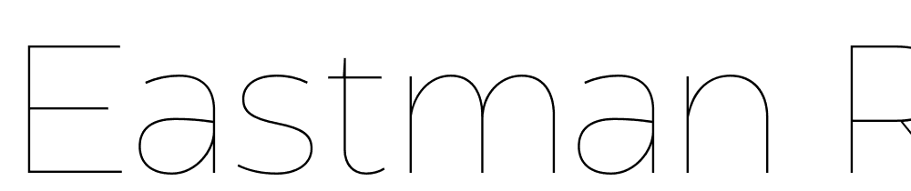 Eastman-Roman-Trial-Th font family download free