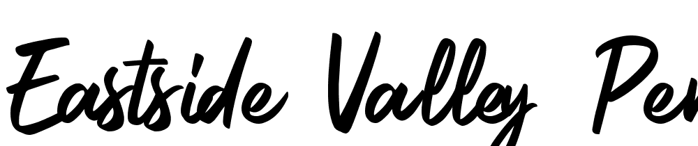 Eastside Valley Personal Use font family download free