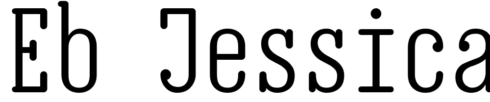 eb-jessica font family download free