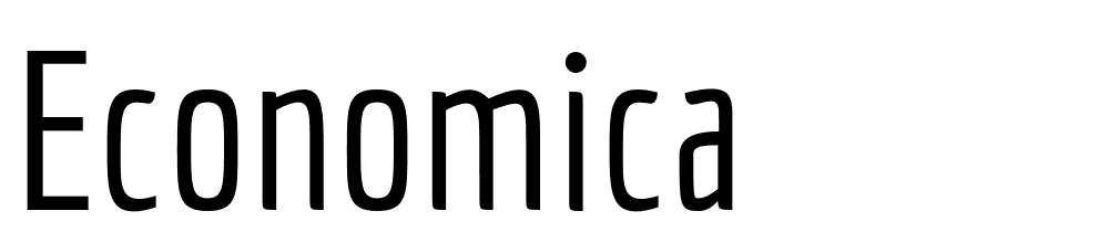 Economica font family download free