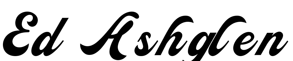 ED-Ashglen-Regular font family download free