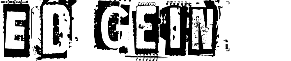 ed_gein font family download free