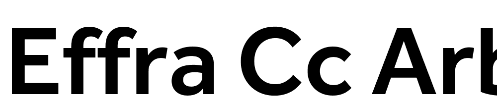 Effra-CC-Arbc-SemiBold font family download free